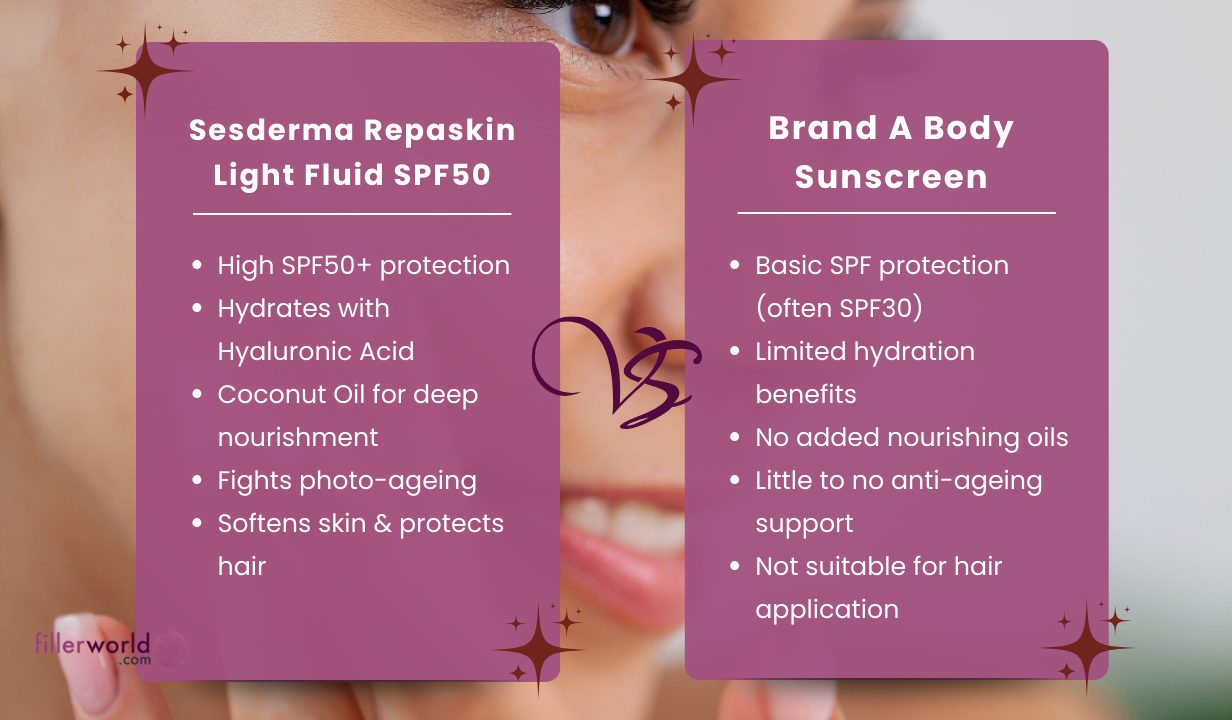 Sesderma Repaskin SPF50+ Light Fluid Body Sunscreen 200ml - 5