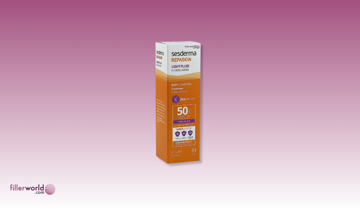 Sesderma Repaskin SPF50+ Light Fluid Body Sunscreen 200ml - 2