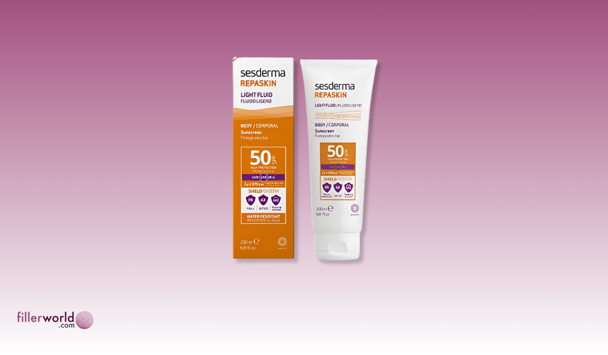 Sesderma Repaskin SPF50+ Light Fluid Body Sunscreen 200ml - 1