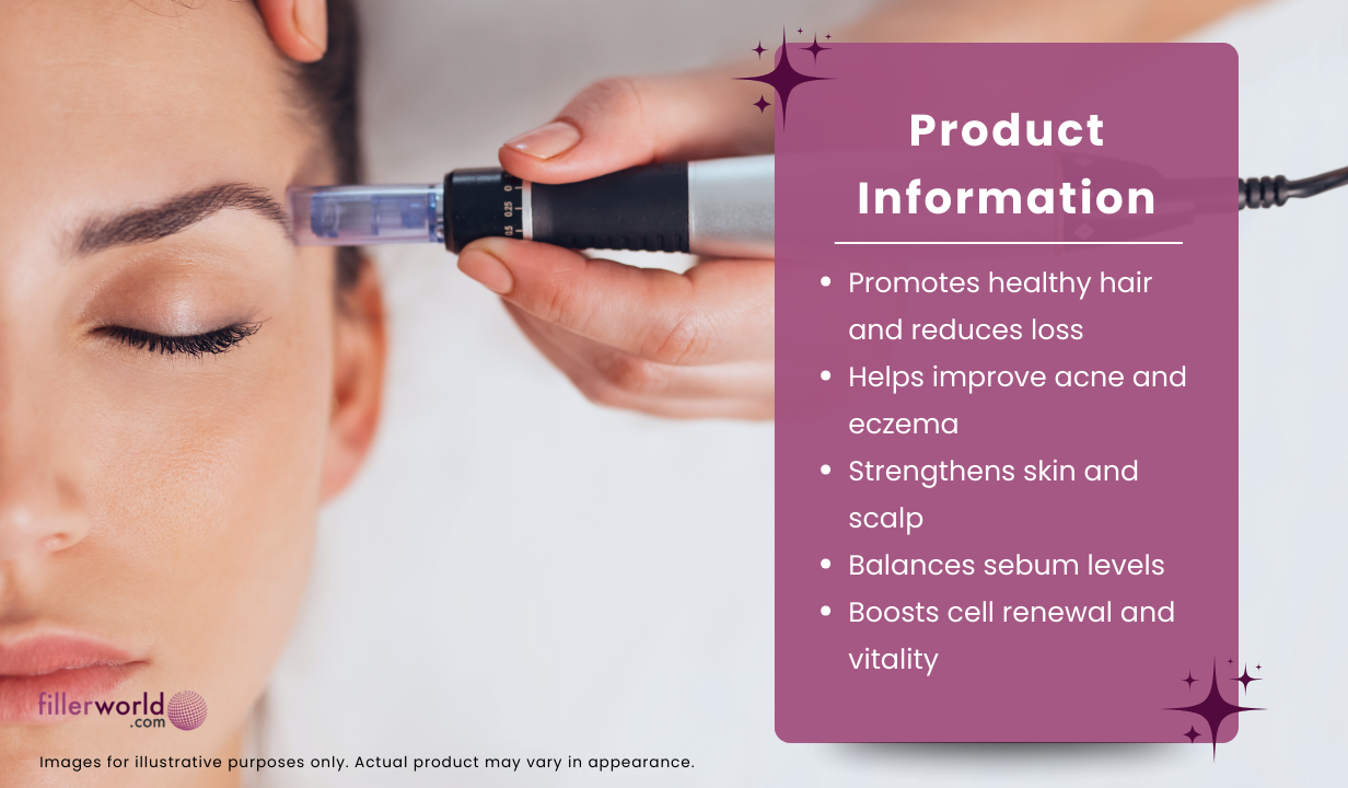 BCN Biotin 8003 (10 X 2ml) Topical Use Vials For Acne, Hair Loss, Eczema Nutritive Solution - 3