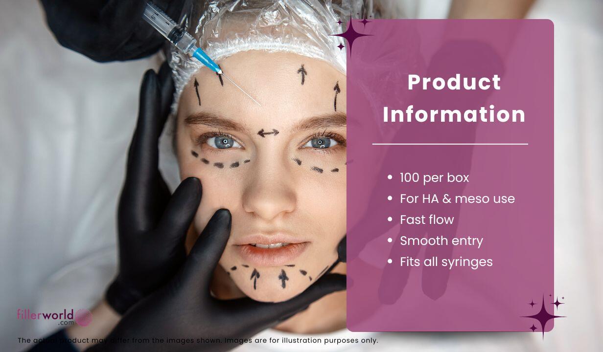 Magicalift Disposable Hypodermic Needle (32G x 4MM) - 100EA EXP 10/2024 - 4