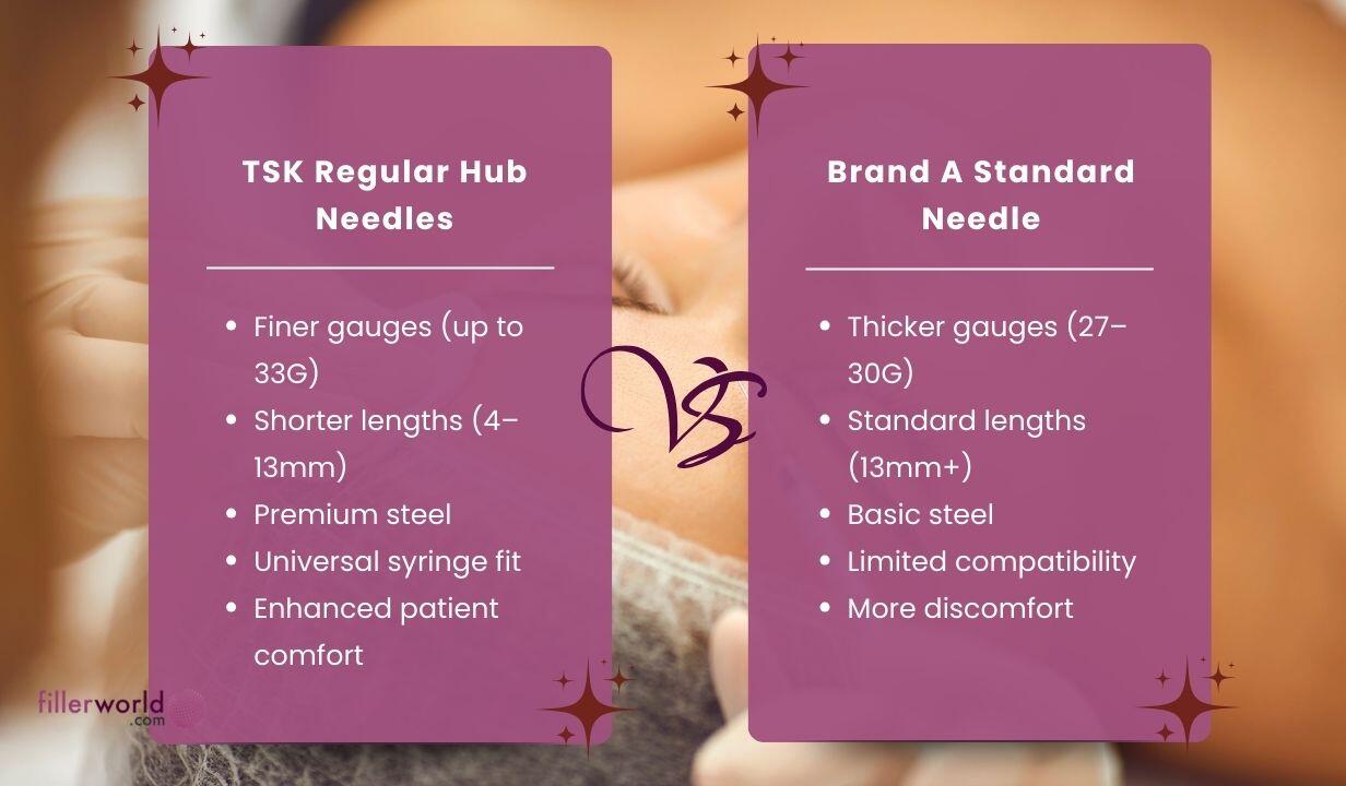 TSK Laboratories TSK Pre Regular Hub Needle 30G x 13mm (1/2") (HPC-30013E)- 1 BOX OF 100 - 5