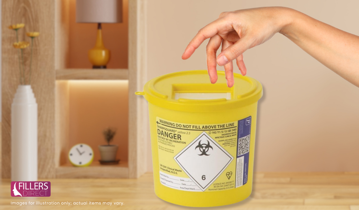 Sharpsguard - Yellow 2.5 Ltr Sharps Bin - 2