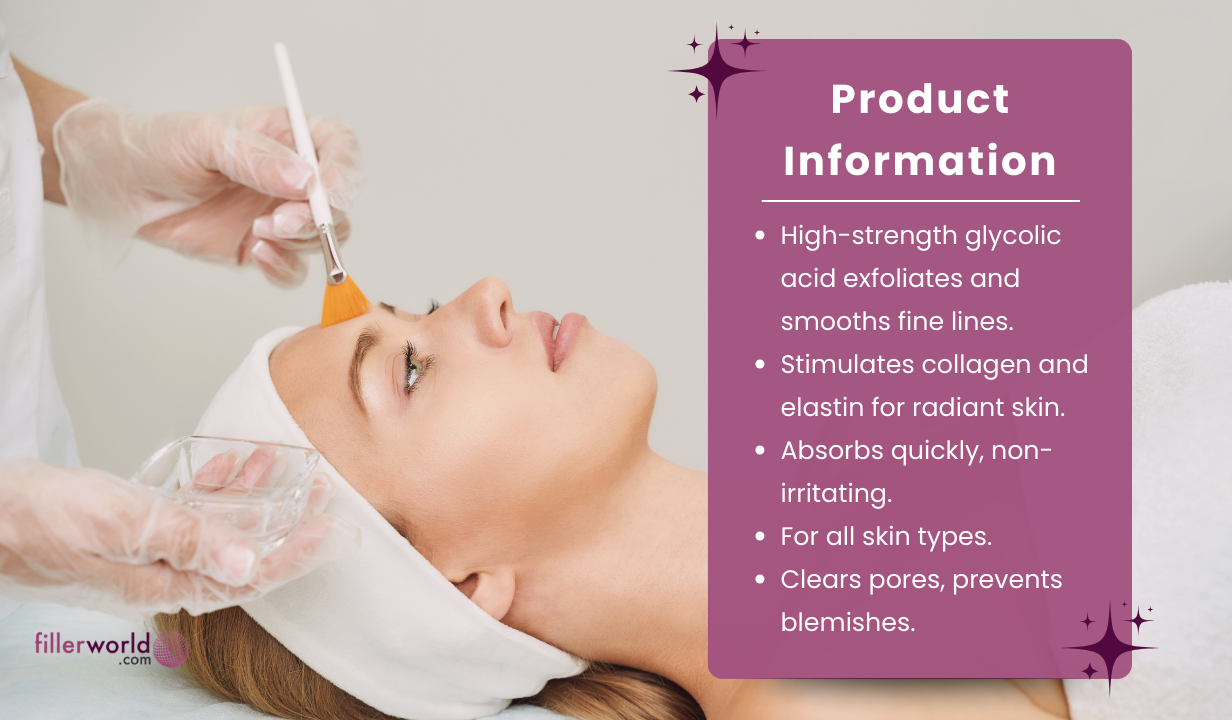 In Lab Medical  Glycolic Acid 40% (4 Vials x 5ml) 4 Vials x 5ml - 3