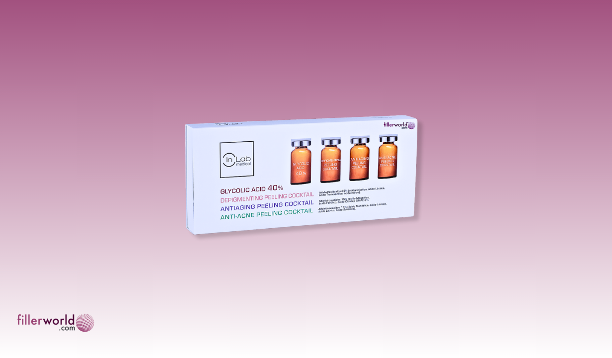 In Lab Medical  Glycolic Acid 40% (4 Vials x 5ml) 4 Vials x 5ml - 1