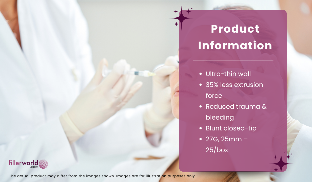 TSK Laboratories TSK CSH - 27025-025 Cannula 27g x 25mm (Qty 25 needles) TSK CSH -27025-025 Cannula 27g x 25mm (Qty 25 needles) - 4
