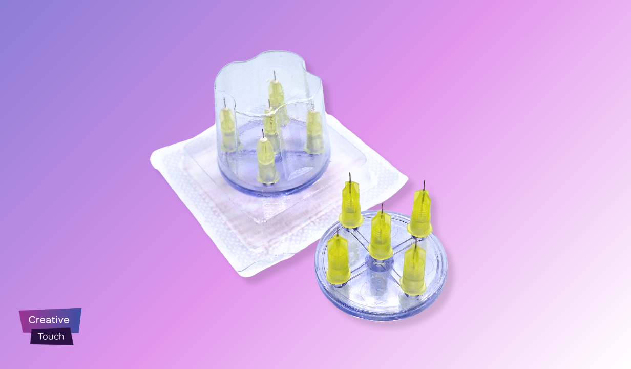 30G YELLOW 4MM X 5 MESO-RELLE CIRCULAR MULTI INJECTOR (PRP & MESOTHERAPY) - 1