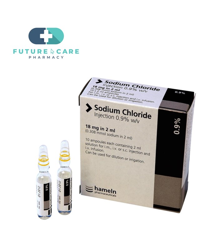 Sodium Chloride 10 x 2ml Amp - 1