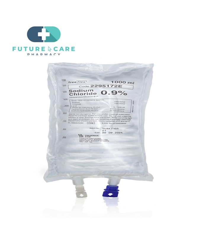 Sodium chloride 500ml IV BAGS - 1