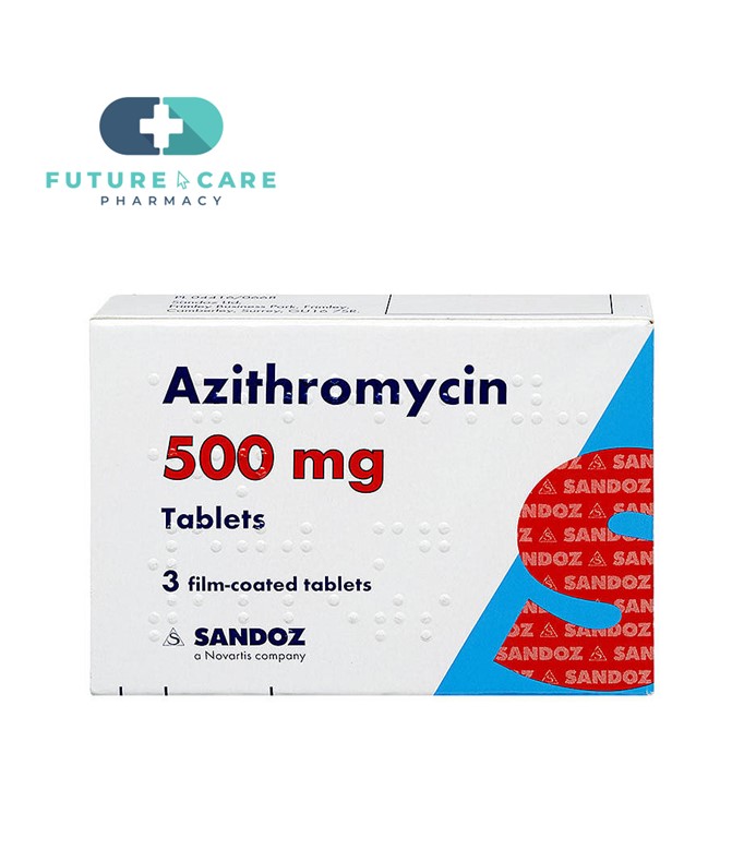 Azithromycin 500mg tablets (3) - 1