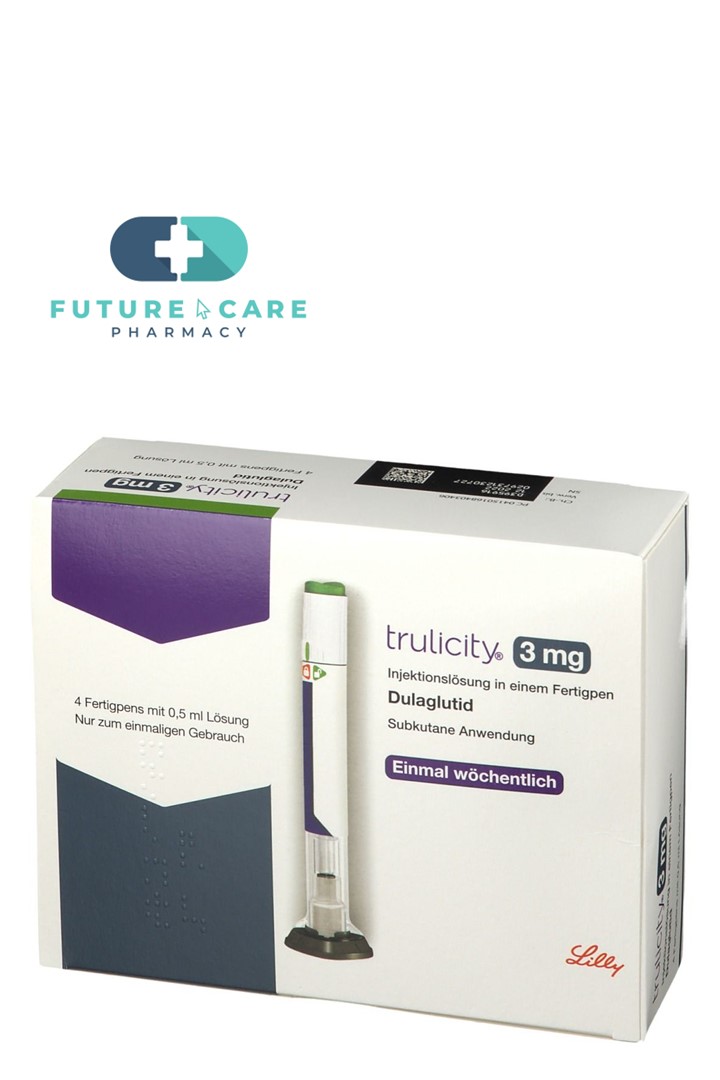 TRULICITY 3mg solution for injection in pre-filled pen (4 in a pack)/Ozempic alternative - 1