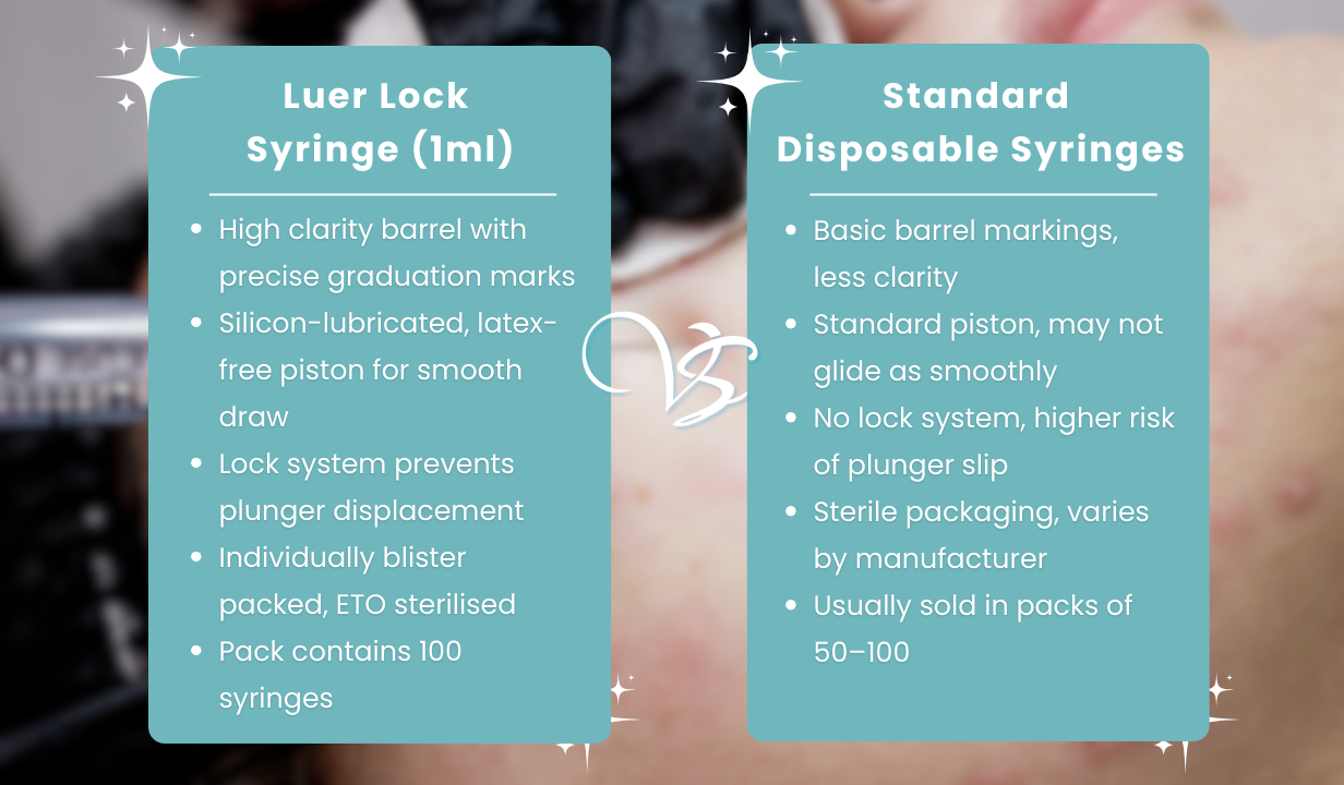 Luer Lock Syringe (1ml) - Pack of 100 - 4