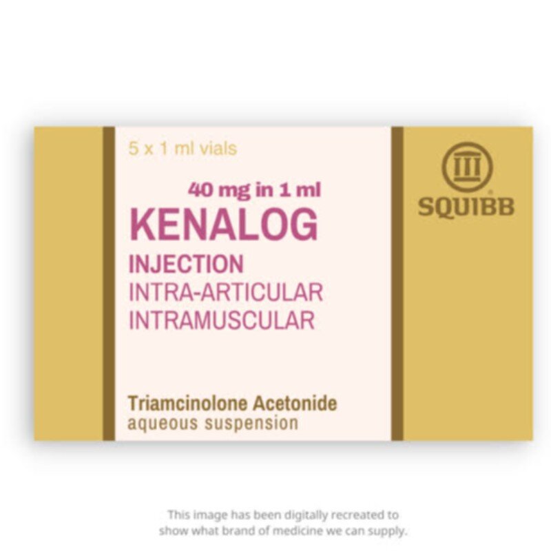 Kenalog Injection IM (Triamcinolone Acetonide) 40mg/1ml Image