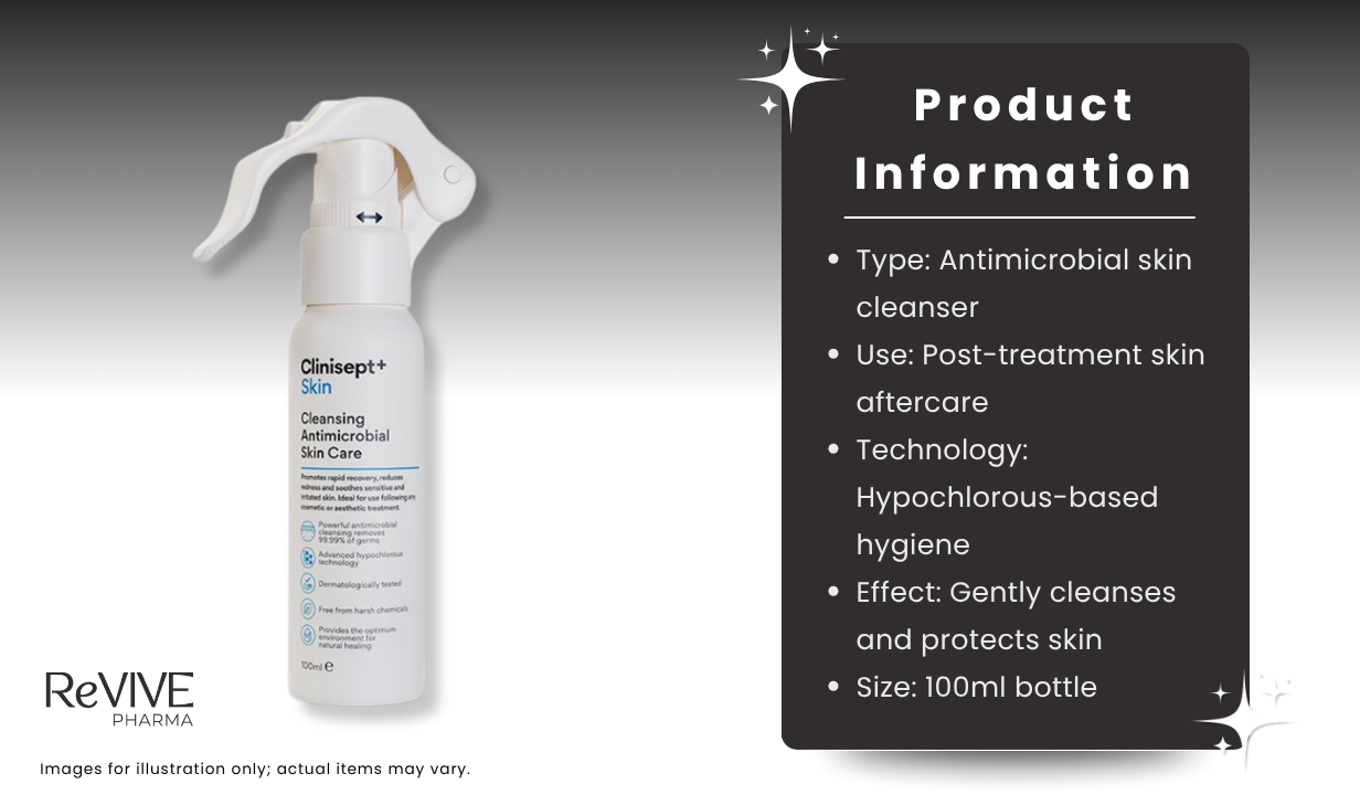 Clinisept+ Skin Cleansing Antimicrobial Aftercare (100ml) - 3
