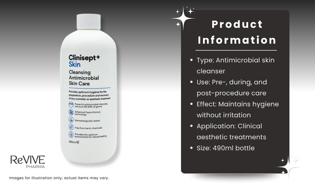 Clinisept+ Cleansing Antimicrobial Skin Care (490ml) - 3