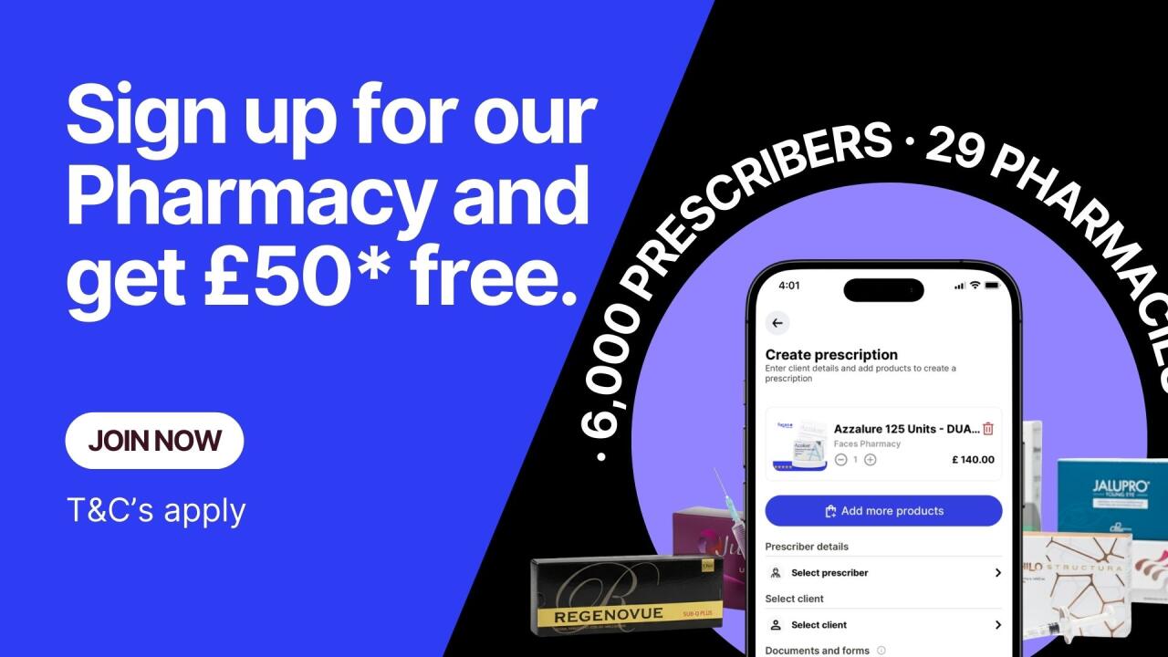 Aesthetics and beauty banner 3